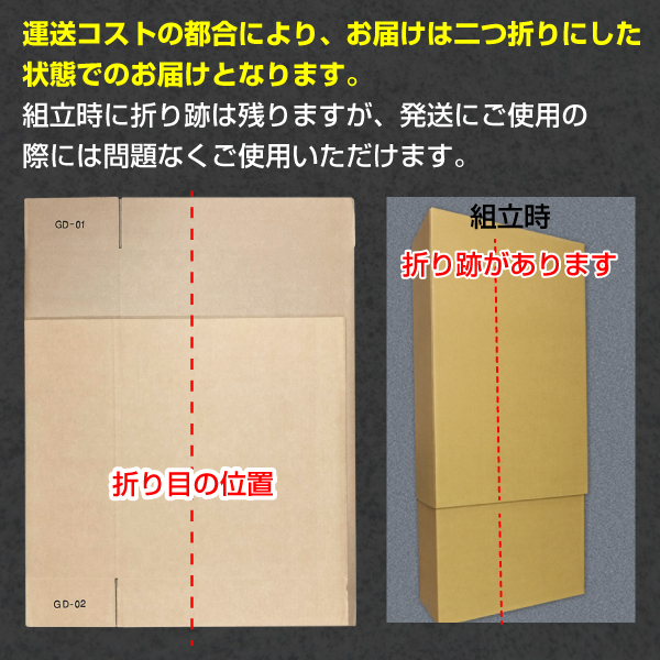 【個別送料880円】梱包用 ダンボール　A/B　各4枚セット